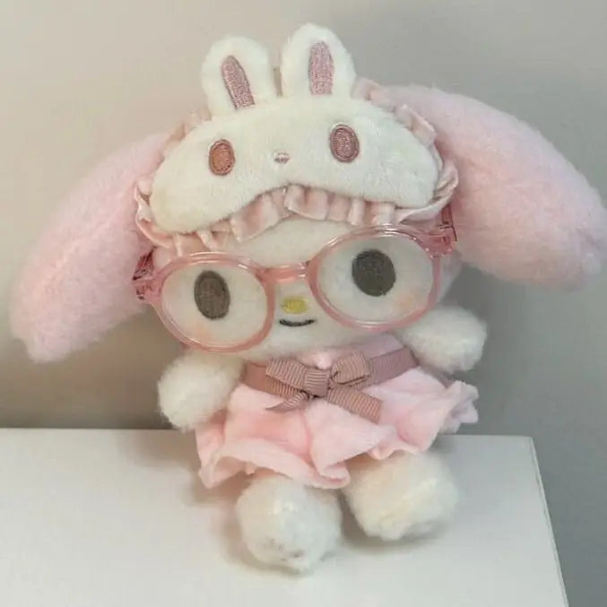 My Melody Pajama Eye Mask Keychain | Kawaii · Plush · Bag Charm