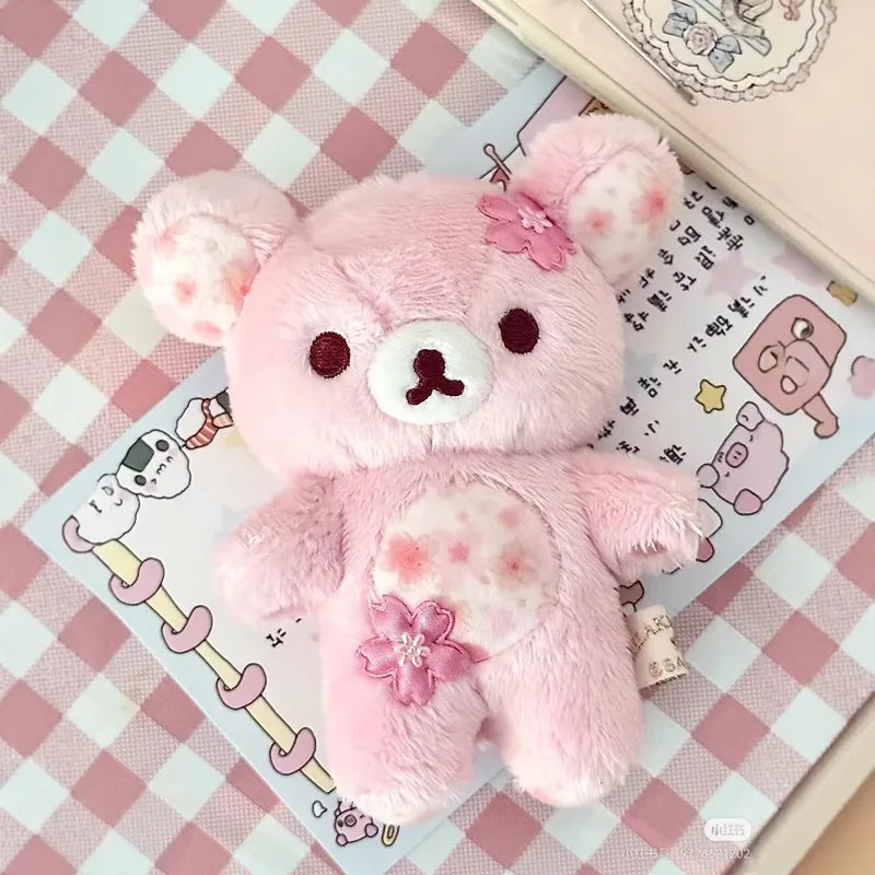 Sakura Korilakkuma Bear Plush | Floral · Cuddly · Sleeping Hug Pillow