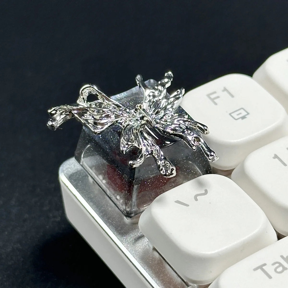 1PC Gothic Butterfly Keycaps Vintage Gaming ESC Key Caps Cross Axis Mechanical Keyboard Keycap Office Decoration Accessories
