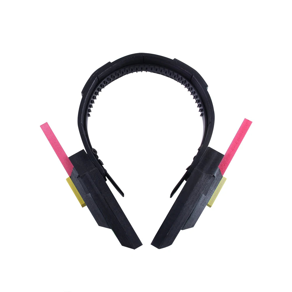 D.Va Cosplay Set | Jumpsuit · Wig · Headphones · Gun Props