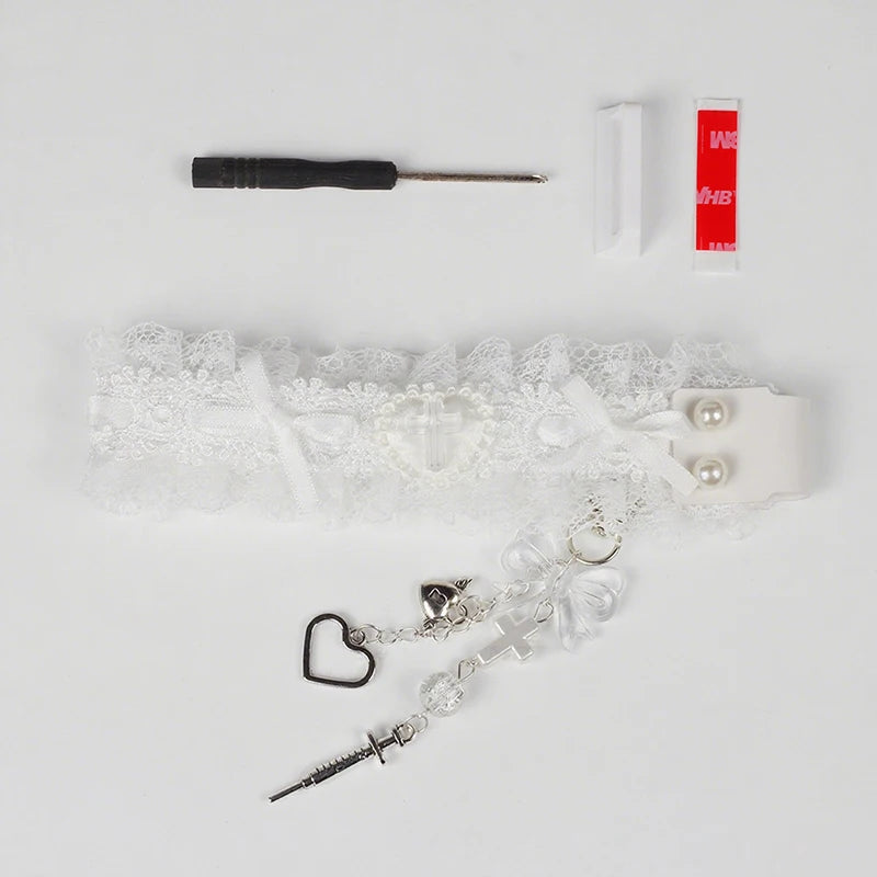 Keyboard Ribbon Strap | Lace · Universal · Personalized Desk Accessory