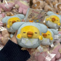 Bunny Ear Pajama Bear Keychain | Kawaii · Plush · Stuffed Doll Charm