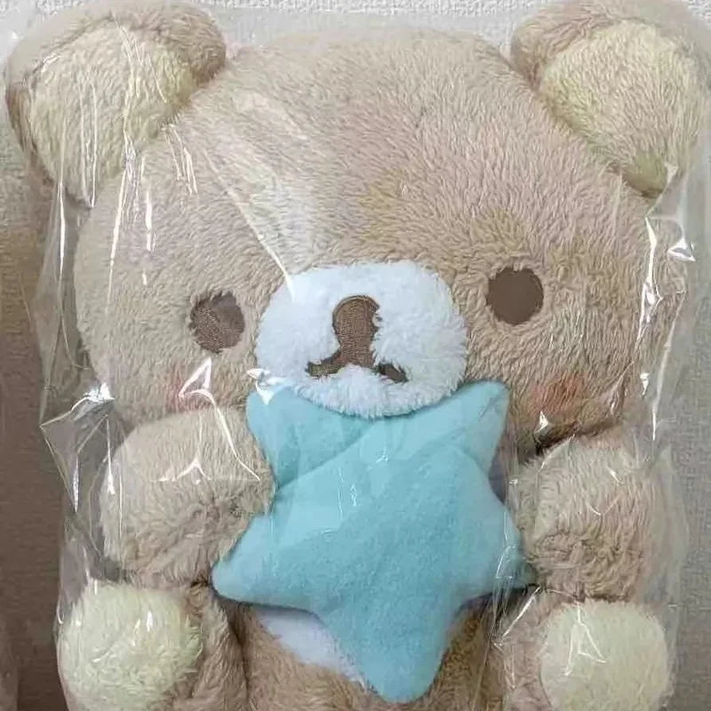 Rilakkuma Pajama Party Plush | Sleeping Cap · Star-Holding · Soft Companion Doll