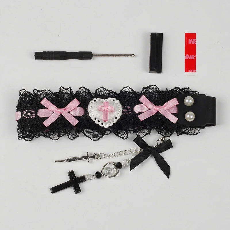 Keyboard Ribbon Strap | Lace · Universal · Personalized Desk Accessory