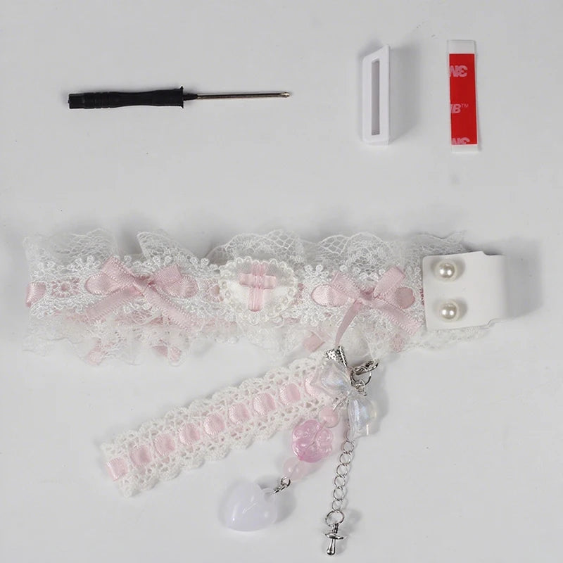 Keyboard Ribbon Strap | Lace · Universal · Personalized Desk Accessory