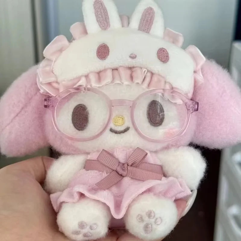 My Melody Pajama Eye Mask Keychain | Kawaii · Plush · Bag Charm