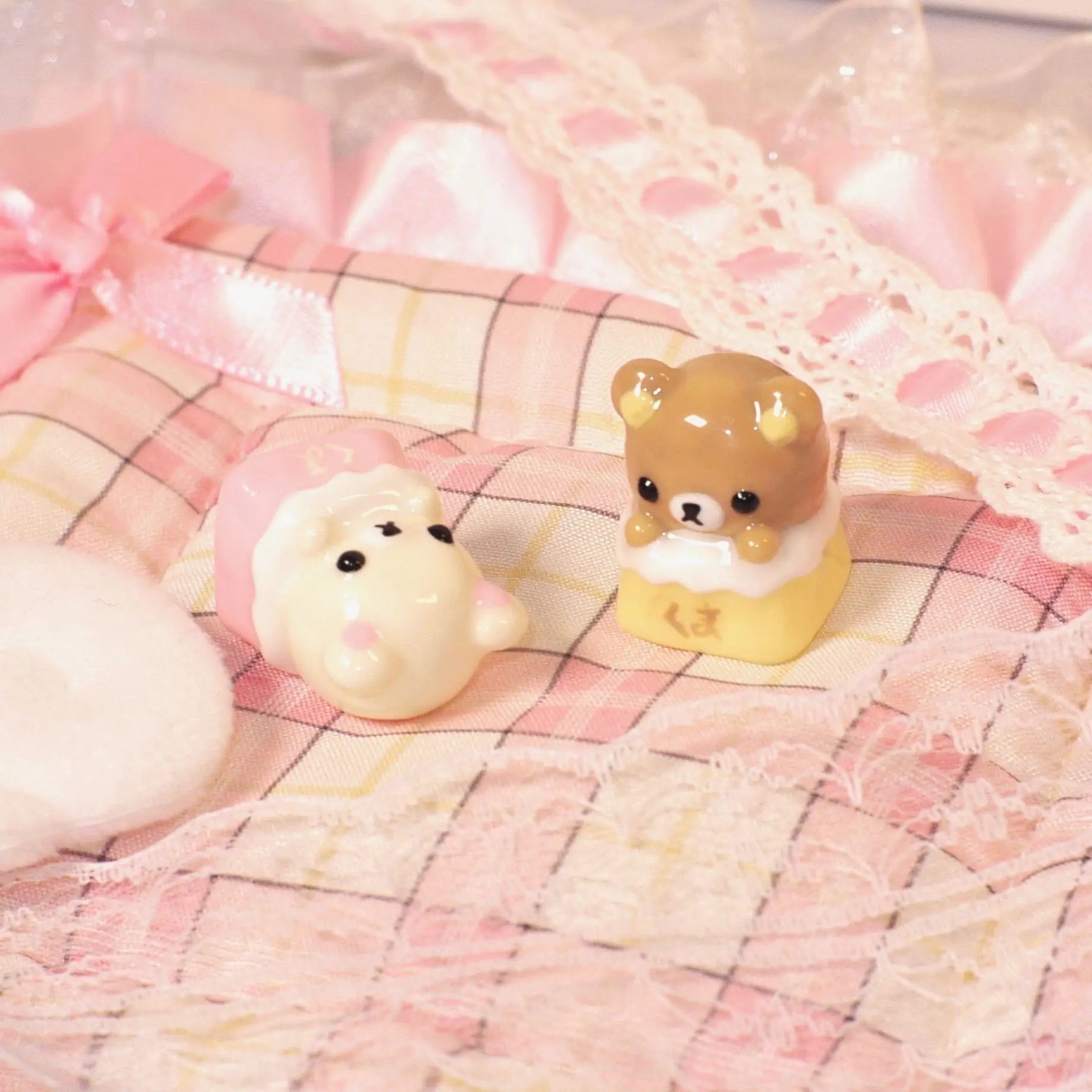 Rilakkuma Artisan Keycap | Resin · Magnetic Switch · Mechanical Keyboard
