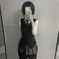 Touka Kirishima Cosplay Set | Tokyo Ghoul · Shirt · Vest · Skirt