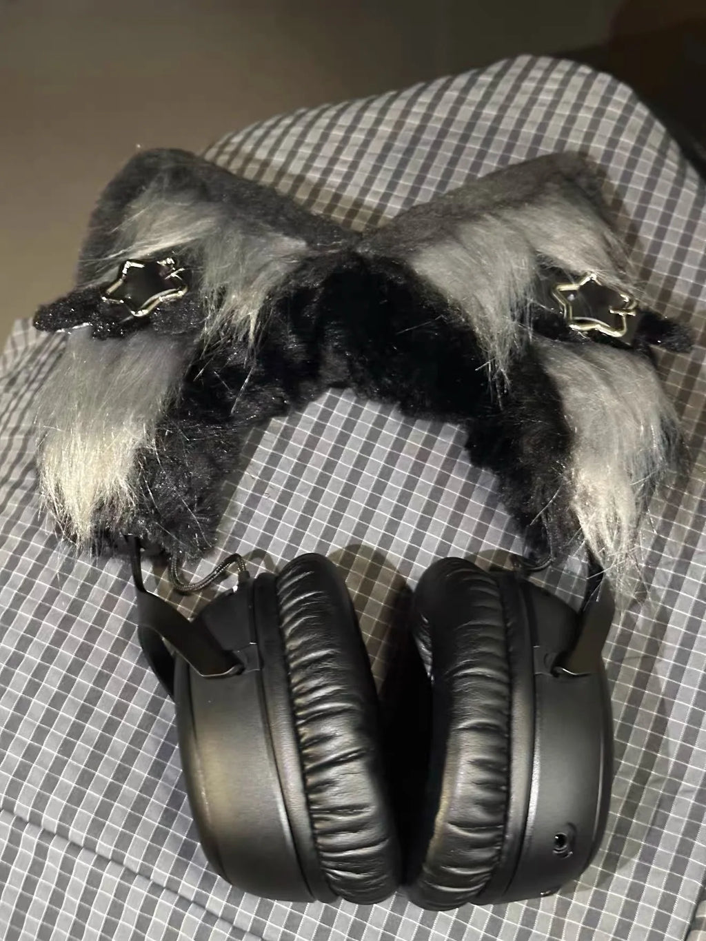Lop-Eared Rabbit Headband Protector | Sony XM4/XM5 · Hurricane 2/3 · Prism · Cat Ear Headphone Decoration**