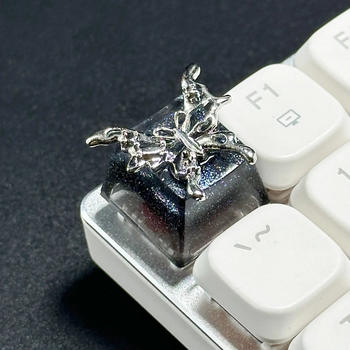 1PC Gothic Butterfly Keycaps Vintage Gaming ESC Key Caps Cross Axis Mechanical Keyboard Keycap Office Decoration Accessories