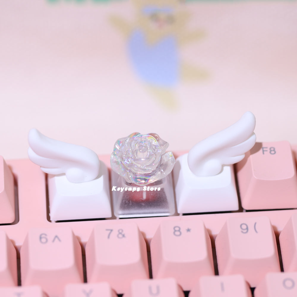 Winged Artisan Keycap | 3D Cartoon · Kawaii · Mechanical Keyboard