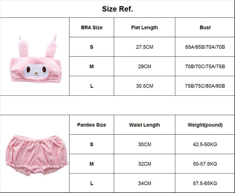 Sanrio Fluffy Pajama Set | Kuromi · My Melody · Cinnamoroll Flannel Shorts