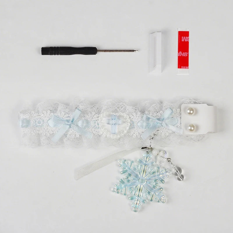 Keyboard Ribbon Strap | Lace · Universal · Personalized Desk Accessory