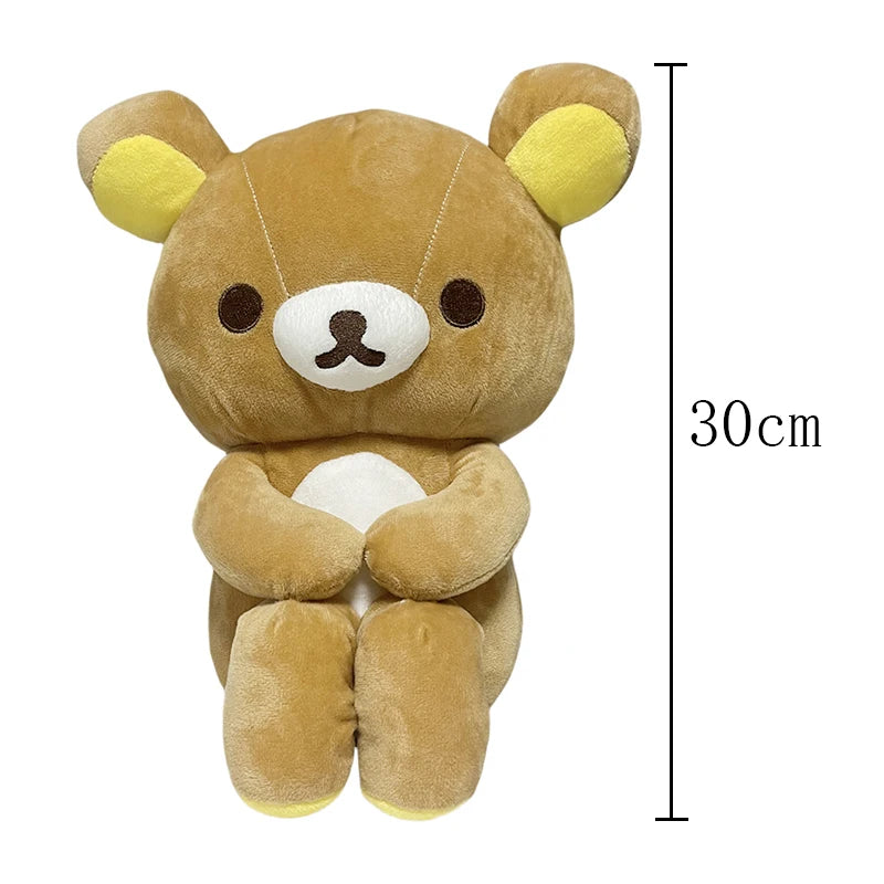 Rilakkuma & Korilakkuma Plush Doll | Stuffed Bear · Soft Anime Plushie · Kawaii Gift