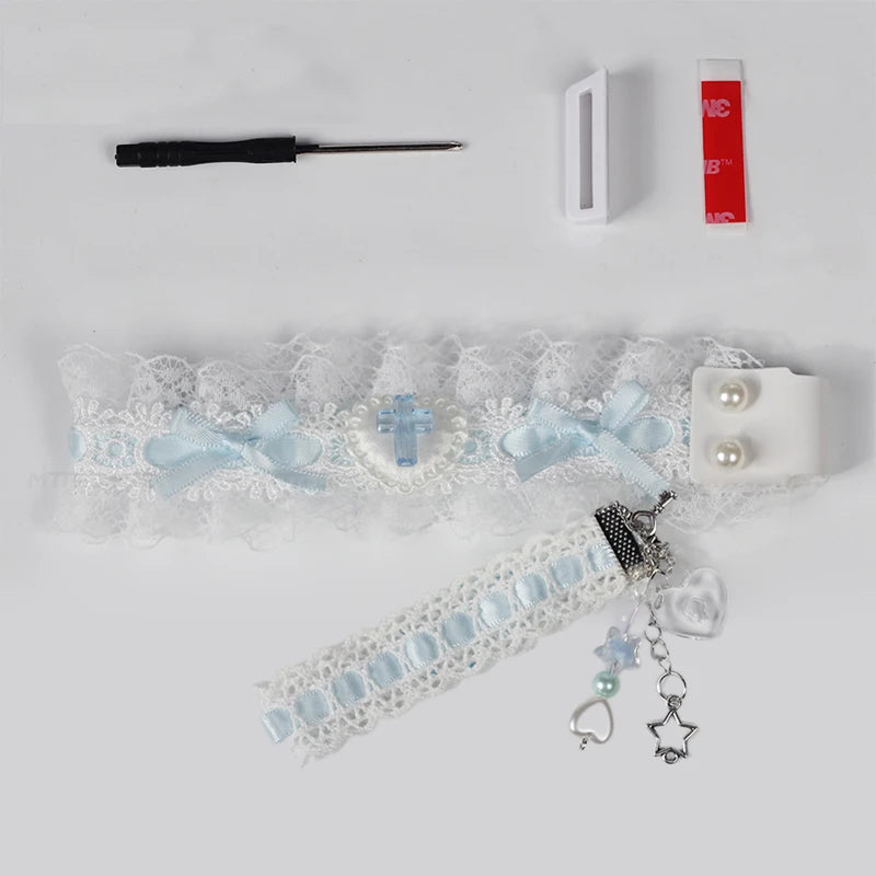 Keyboard Ribbon Strap | Lace · Universal · Personalized Desk Accessory