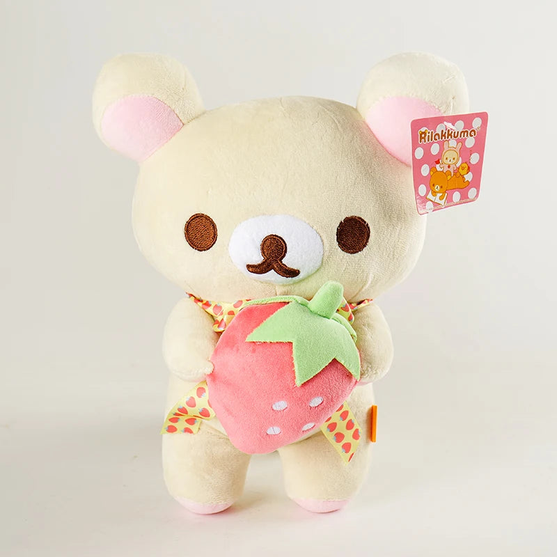 Rilakkuma & Korilakkuma Plush Doll | Stuffed Bear · Soft Anime Plushie · Kawaii Gift