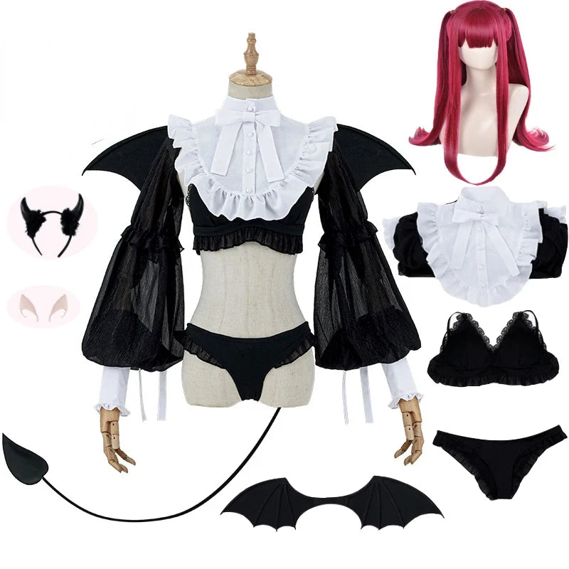 Rizu Kyun Devil Cosplay Set | My Dress-Up Darling · Marin Kitagawa · Anime Costume