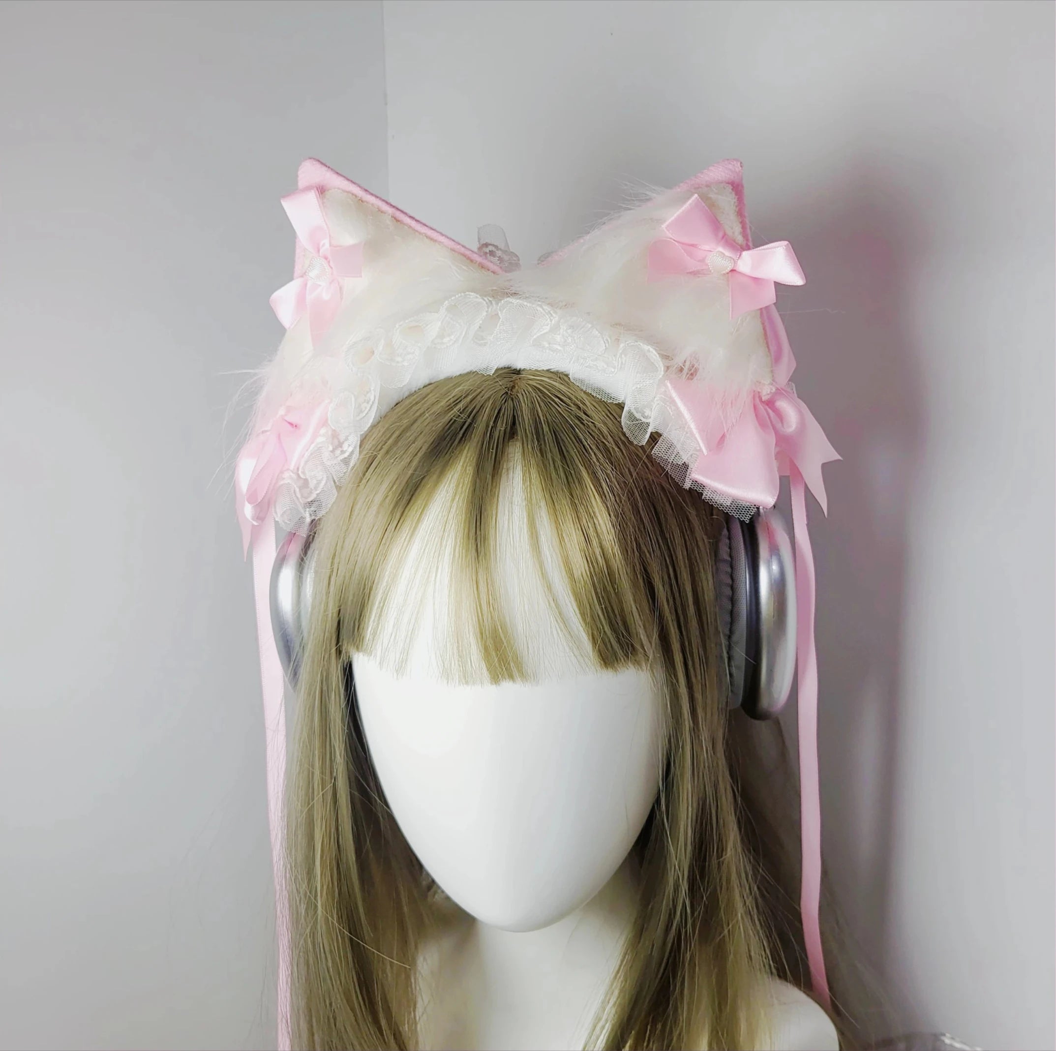 Lop-Eared Rabbit Headband Protector | Sony XM4/XM5 · Hurricane 2/3 · Prism · Cat Ear Headphone Decoration**