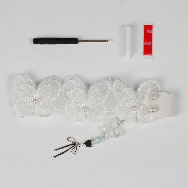 Keyboard Ribbon Strap | Lace · Universal · Personalized Desk Accessory