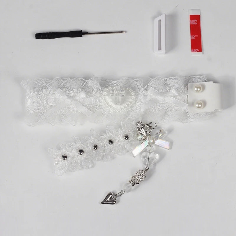 Keyboard Ribbon Strap | Lace · Universal · Personalized Desk Accessory