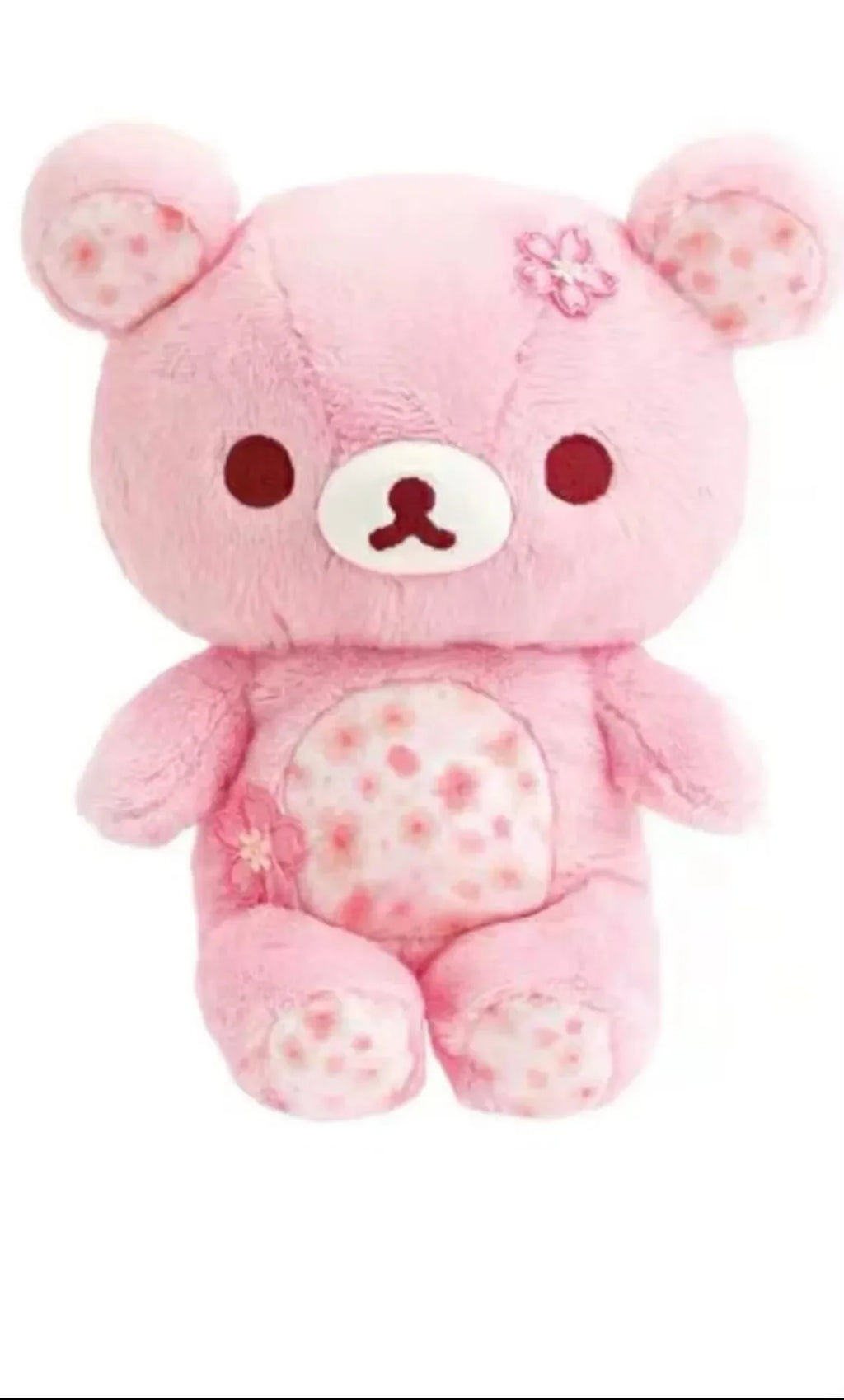 Sakura Korilakkuma Bear Plush | Floral · Cuddly · Sleeping Hug Pillow