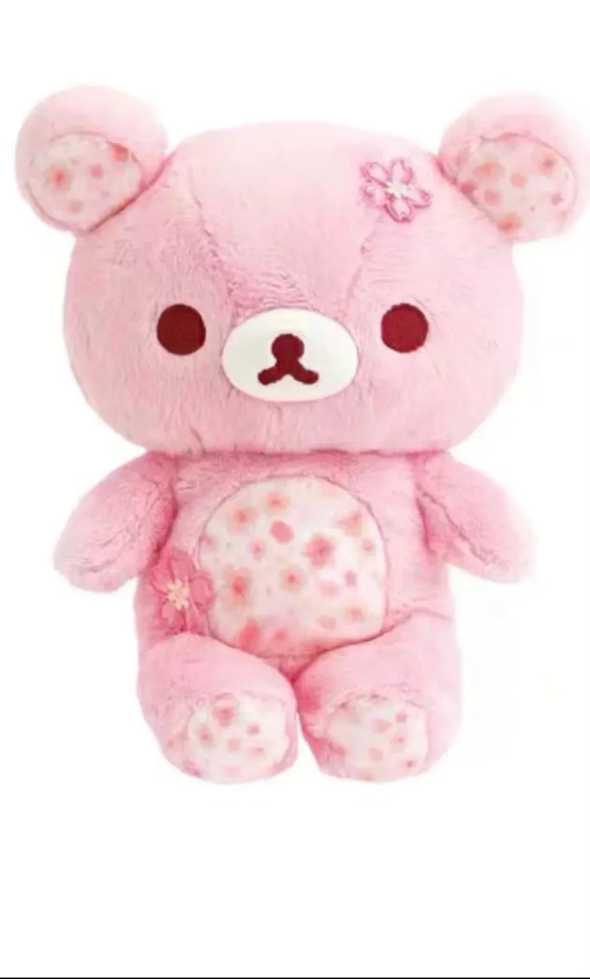 Sakura Korilakkuma Bear Plush | Floral · Cuddly · Sleeping Hug Pillow