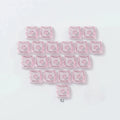 Transparent Keycap Set | 20pcs · Transparent PBT · No Engraving · DIY Heart Arrangement