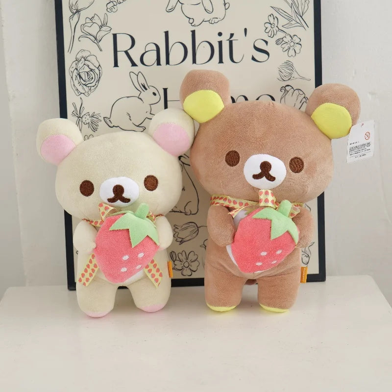 Rilakkuma & Korilakkuma Plush Doll | Stuffed Bear · Soft Anime Plushie · Kawaii Gift