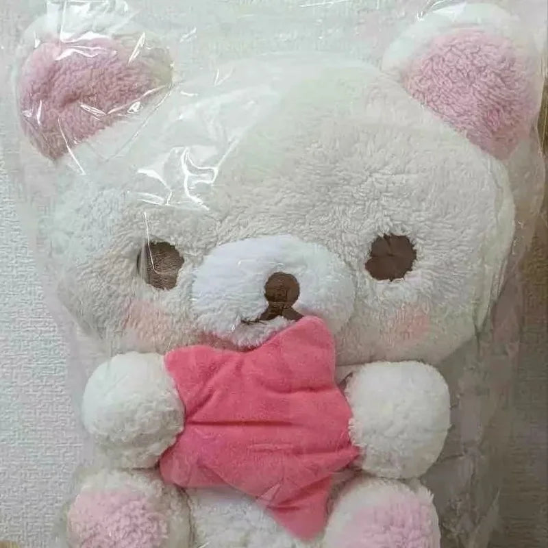 Rilakkuma Pajama Party Plush | Sleeping Cap · Star-Holding · Soft Companion Doll