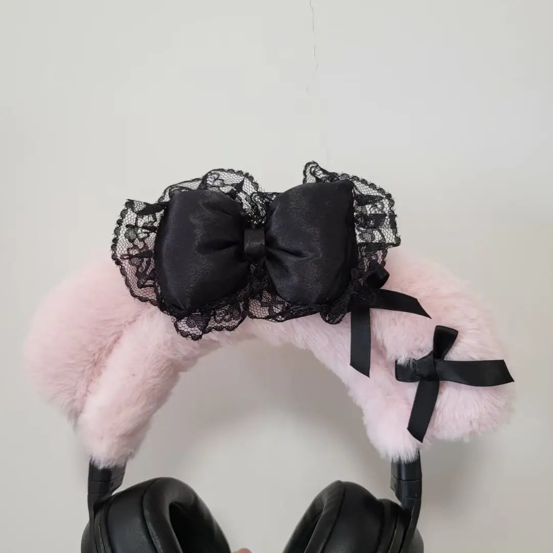Lop-Eared Rabbit Headband Protector | Sony XM4/XM5 · Hurricane 2/3 · Prism · Cat Ear Headphone Decoration**